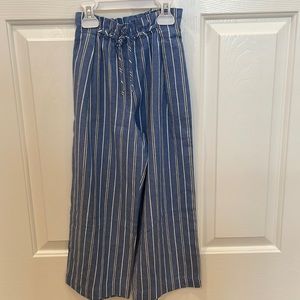 Zara girls flowy pants size 8